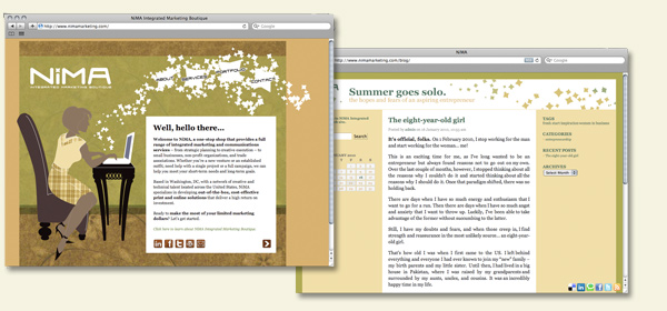 small business website design